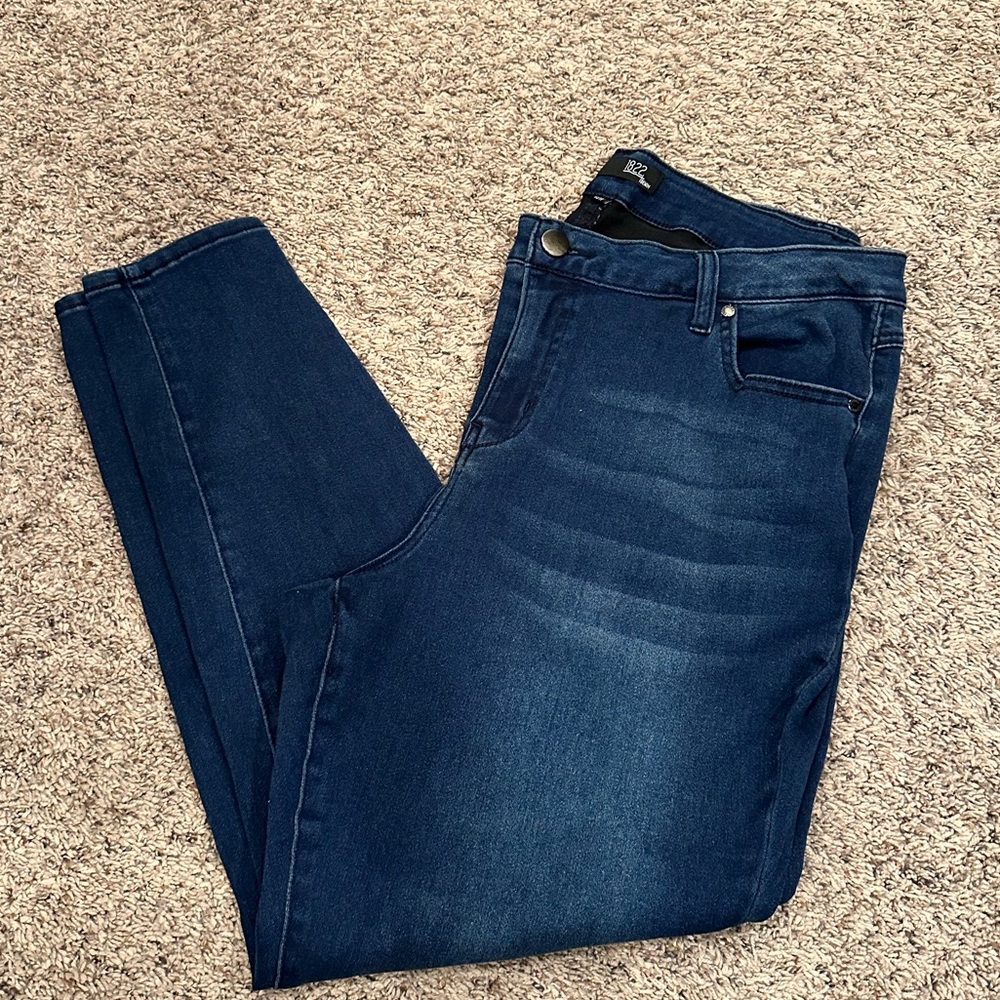 1822 Denim Skinny Jeans 18W